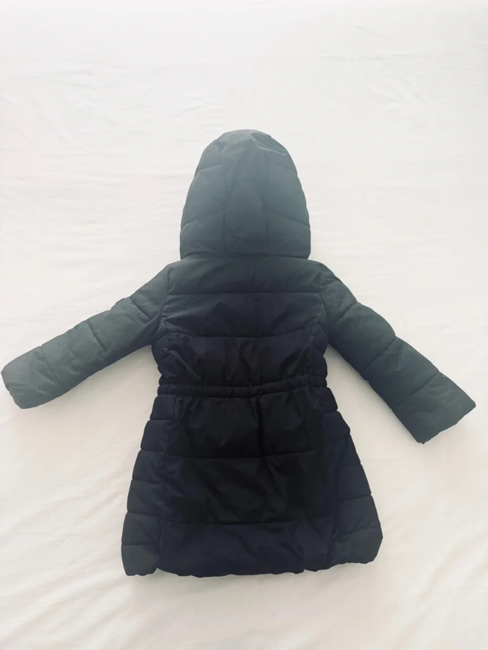 GAP Warmest Cozy Kids Hooded Puffer Jacket Coat - Black - 4 - Girl Toddler
